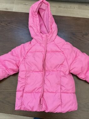 Swiss Tech Bubblegum Pink Quilted Hoodie
